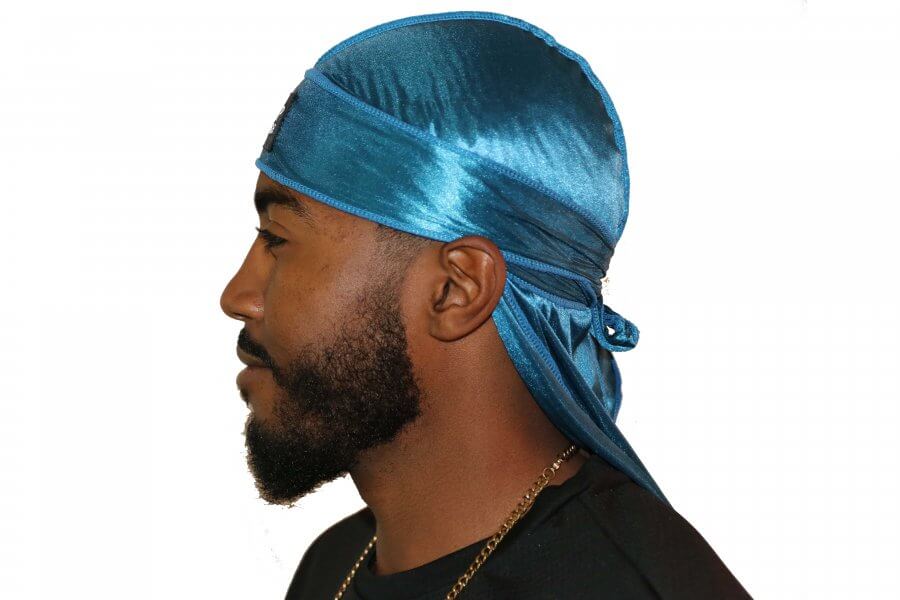 3WP (Turquoise) Silky Durag 360WaveProcess