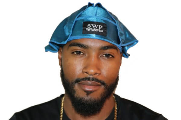 Turquoise 3WP Silky durag