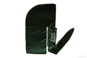 3WP Emerald Green Velvet Durag