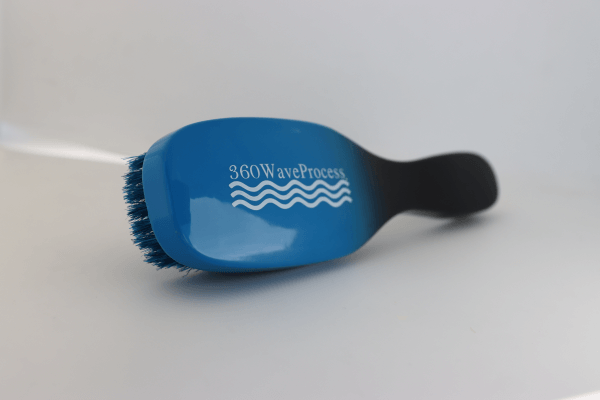 3WP Two toned Blue and black wave Brush